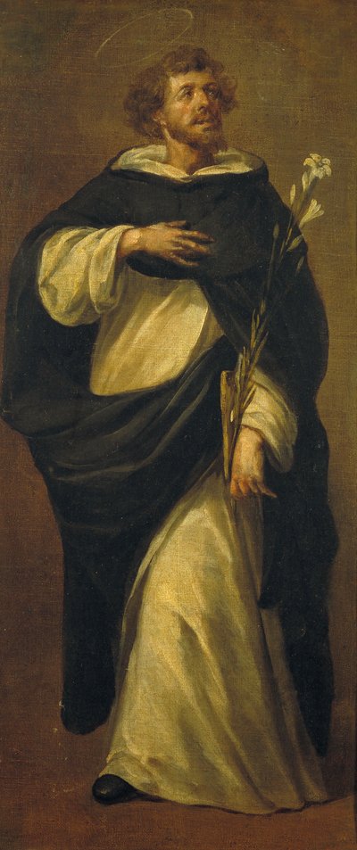 Saint Dominic de Guzmán by Juan Valdés de Leal